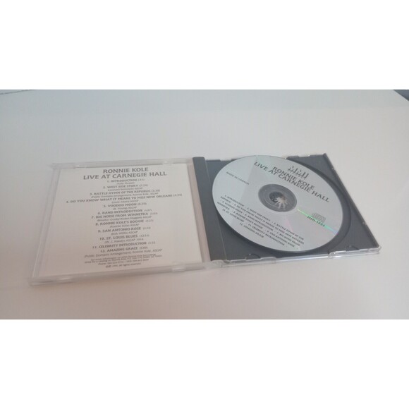 Ronnie Kole at Carnegie Hall by Ronnie Kole (CD, Jun-1996, Kole/Louisiana Red) - Picture 3 of 4